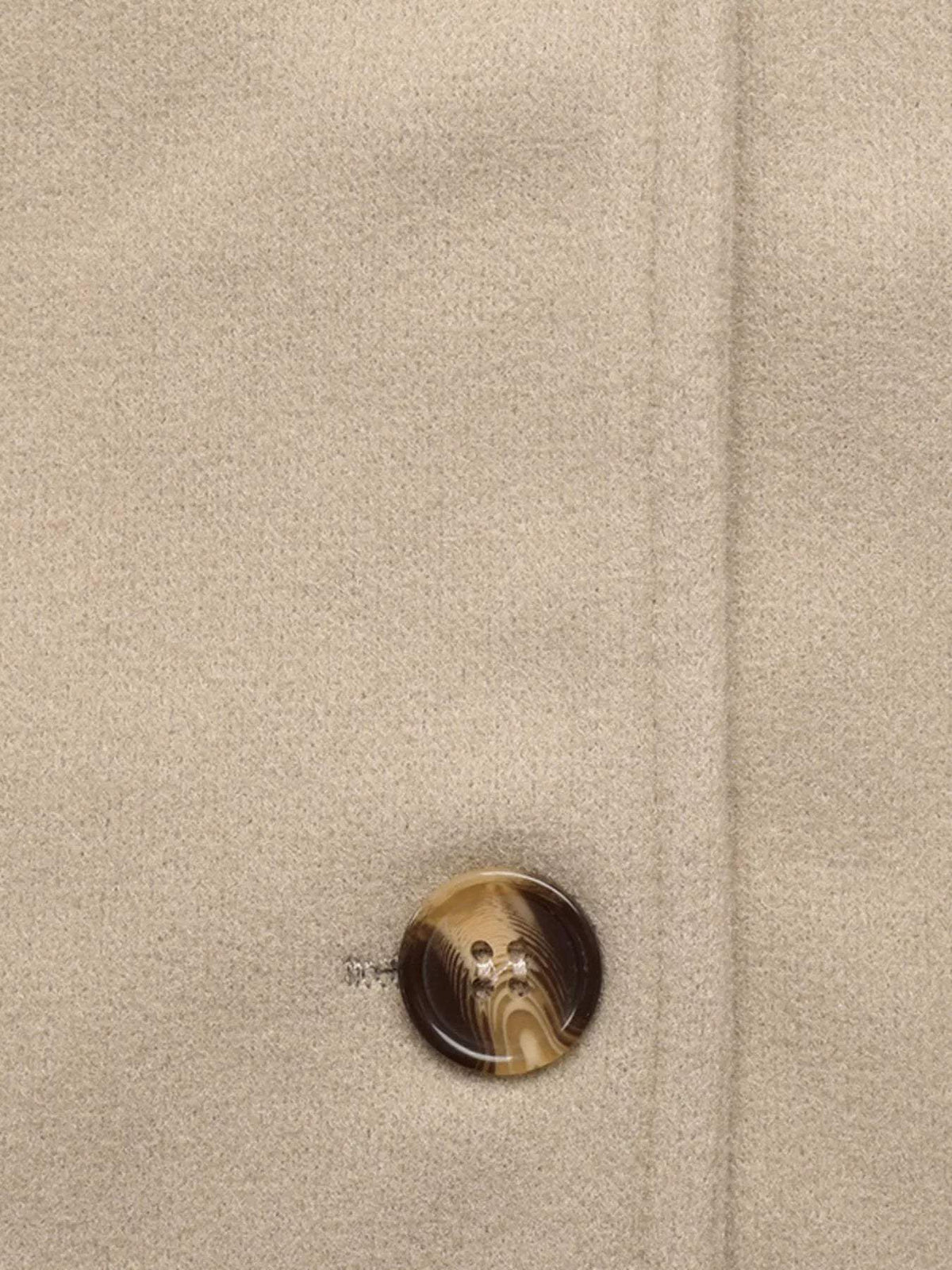 Collared Neck Button Up Jacket - Trendsi - Flyclothing LLC