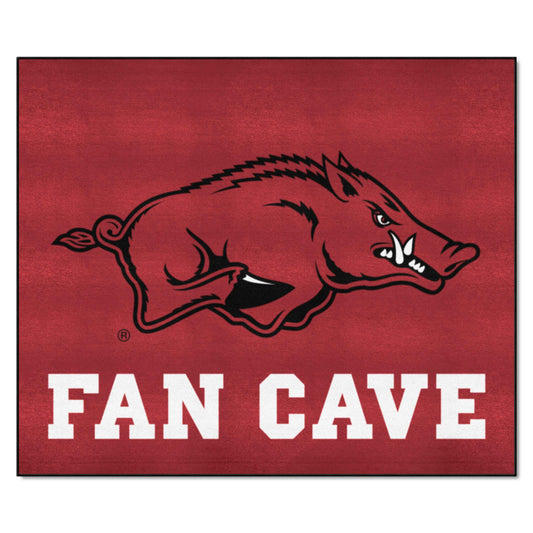 Arkansas Razorbacks Man Cave Tailgater Rug - 5ft. x 6ft. - Arkansas
