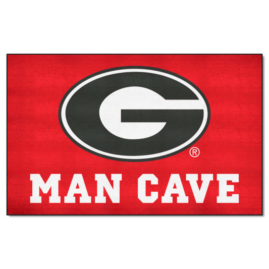 Georgia Bulldogs Man Cave Ulti-Mat Rug - 5ft. x 8ft. - Georgia