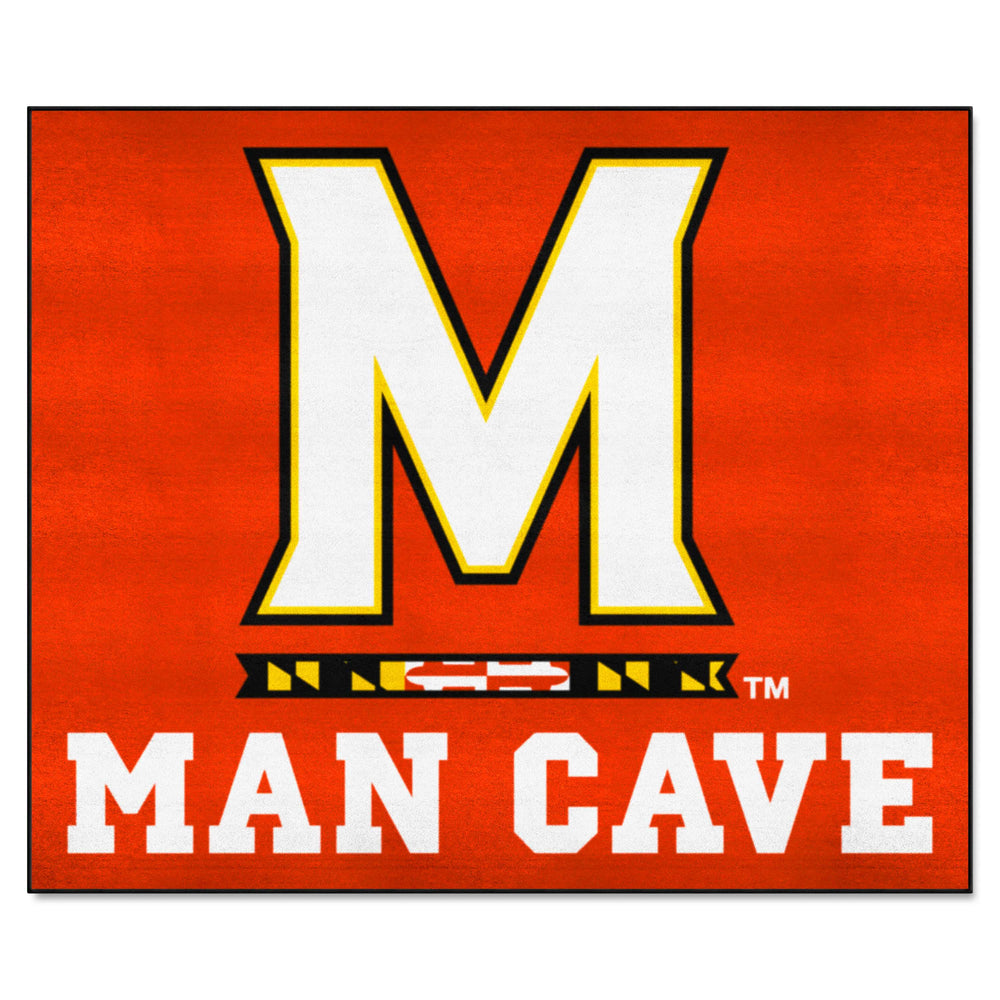 Maryland Terrapins Man Cave Tailgater Rug - 5ft. x 6ft. - Maryland
