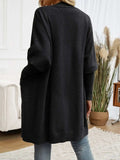 Devine Open Front Long Sleeve Cardigan - Trendsi - Flyclothing LLC
