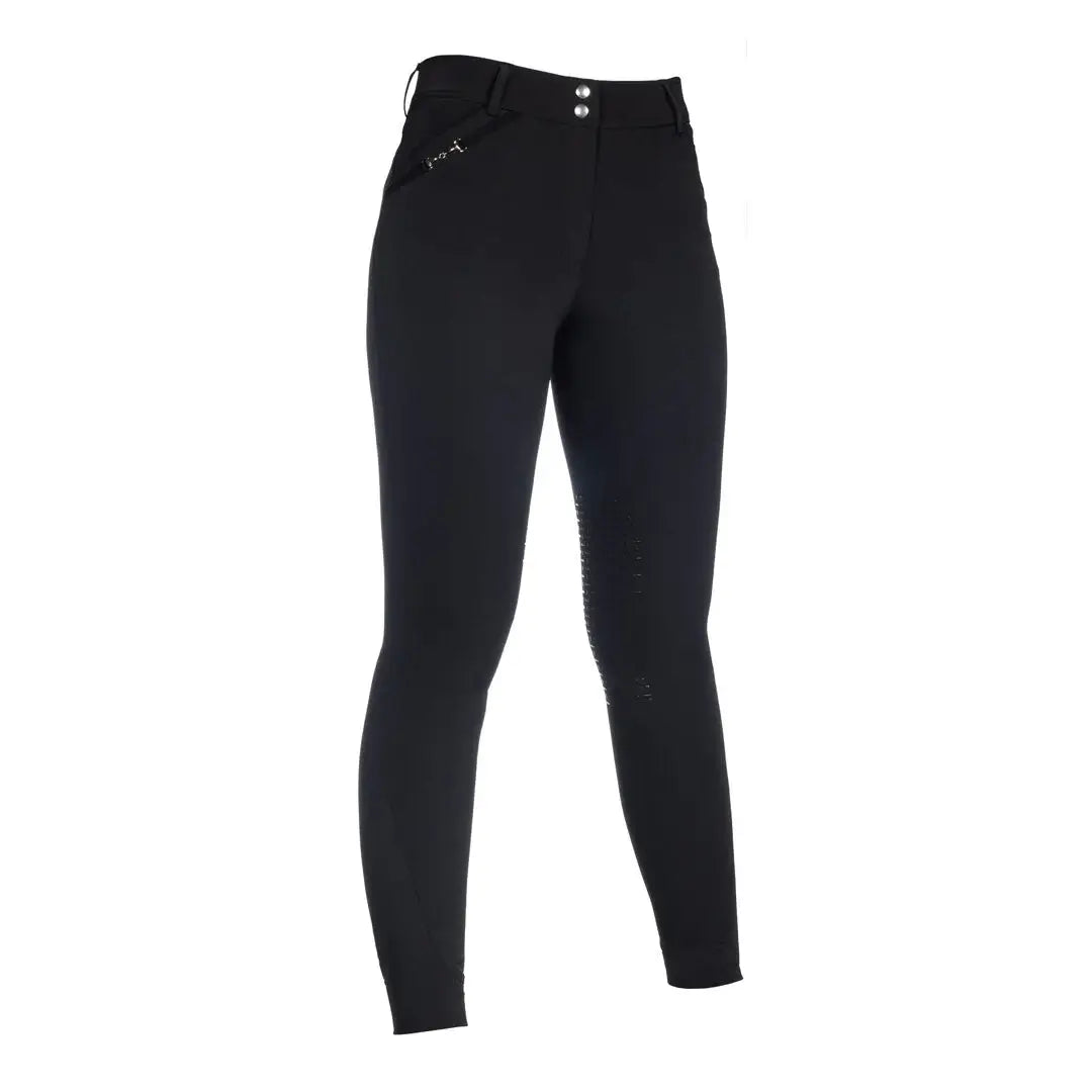 HKM Essentials- Silicone Knee Patch Riding Breeches - Breeches.com - Flyclothing LLC