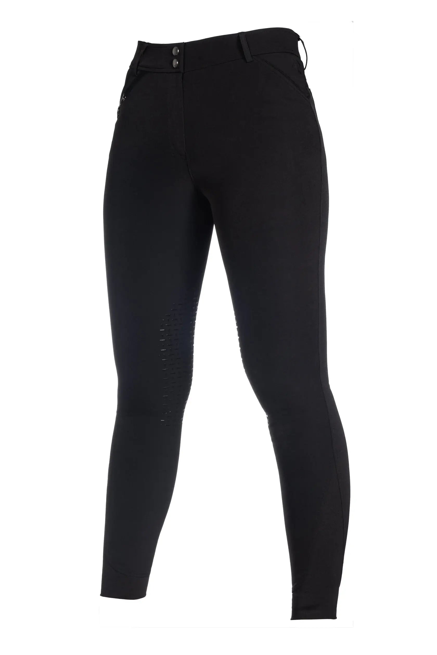 HKM Essentials- Silicone Knee Patch Riding Breeches - Breeches.com - Flyclothing LLC