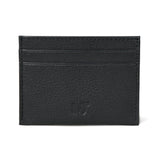 Minimalistic Black Cards Holder - Classy Leather Bags - Flyclothing LLC