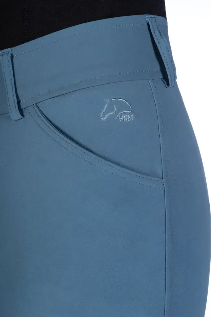 HKM Tampa- Silicone Knee Patch Riding Breeches - Breeches.com - Flyclothing LLC