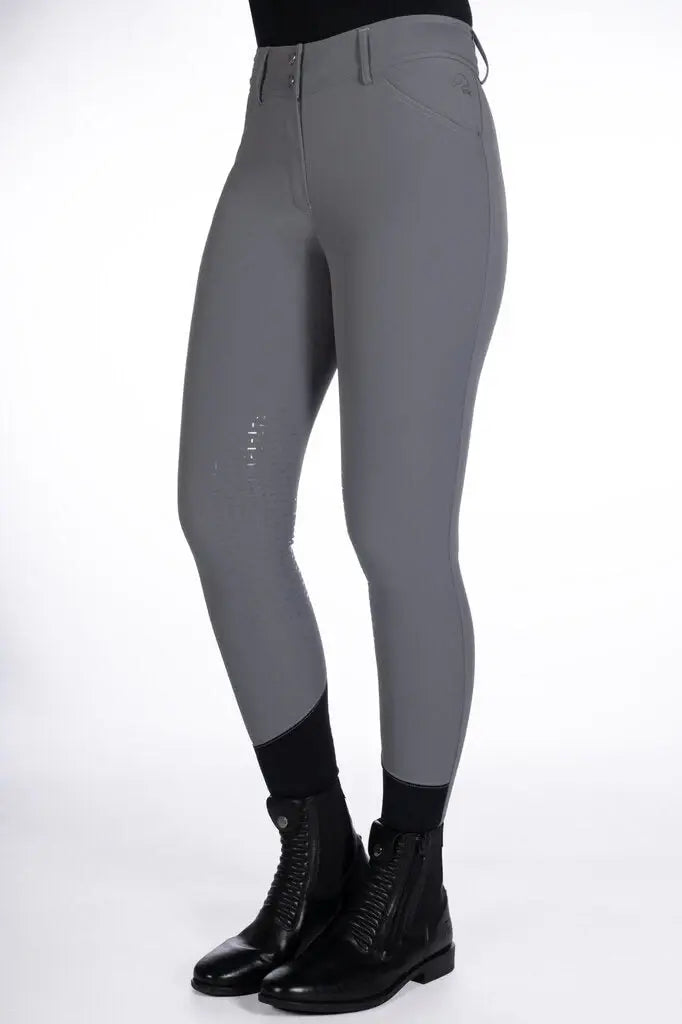 HKM Tampa- Silicone Knee Patch Riding Breeches - Breeches.com - Flyclothing LLC