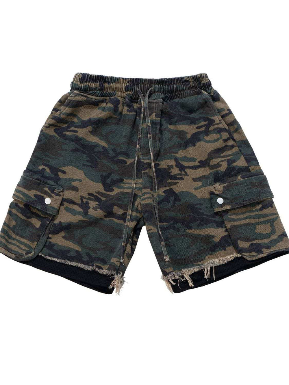Men's Drawstring Camouflage Shorts - Trendsi - Flyclothing LLC