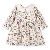 Larkspur Prairie Linen Western Dress With Eyelet Collar - Tesa Babe - Flyclothing LLC