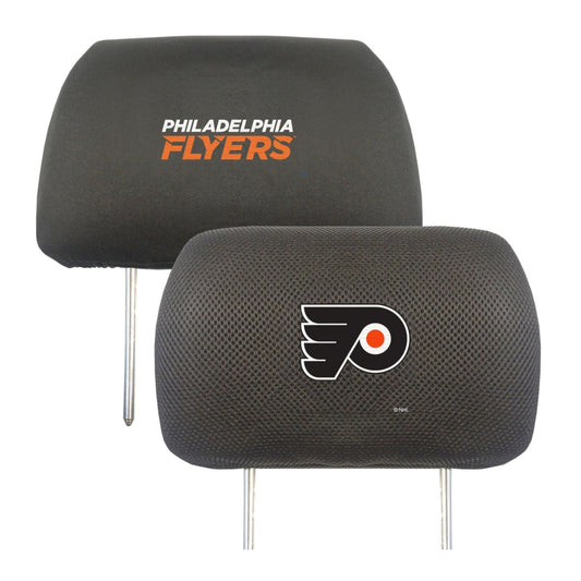 Philadelphia Flyers Embroidered Head Rest Cover Set - 2 Pieces - Philadelphia Flyers