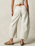 Wide Leg Jeans with Pockets - Trendsi