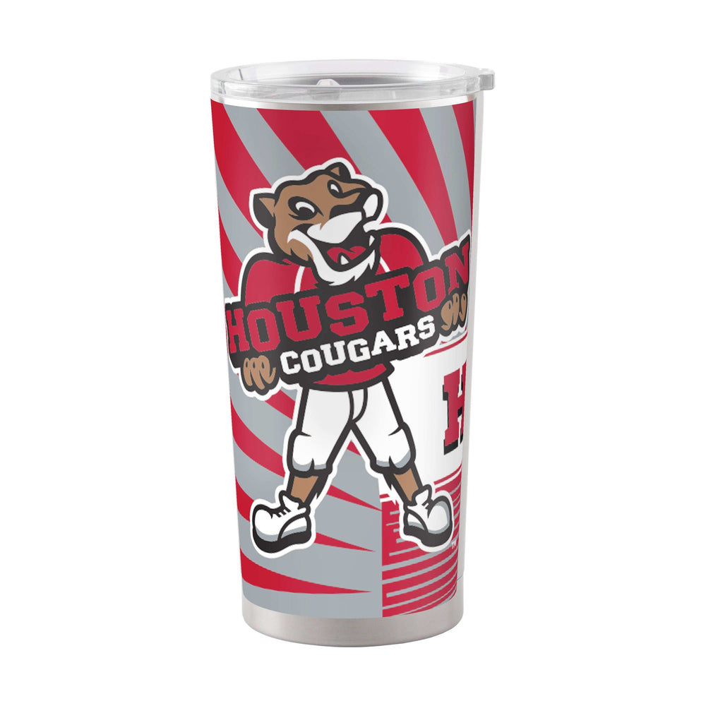 Houston 20oz Mascot Stainless Tumbler - Logo Brands - Flyclothing LLC