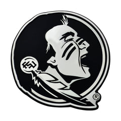 Florida State Seminoles 3D Chrome Metal Emblem - Florida State