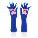 Halloween Silicone Meat Mat Long Gloves