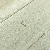 20G Stainless Steel Aqua Gem Micro Nose Ring L-Shaped