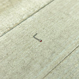 20G Stainless Steel Ruby Red Gem Micro Nose Ring L-Shaped