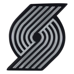 Portland Trail Blazers 3D Chrome Metal Emblem - Portland Trail Blazers