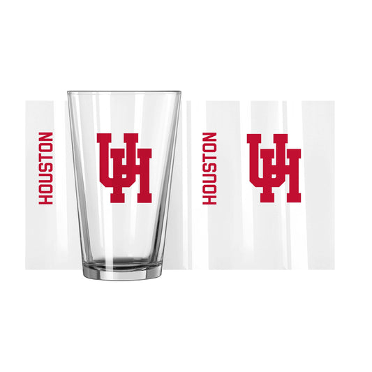 Houston Vault 16oz Gameday Pint Glass - Logo Brands - Flyclothing LLC