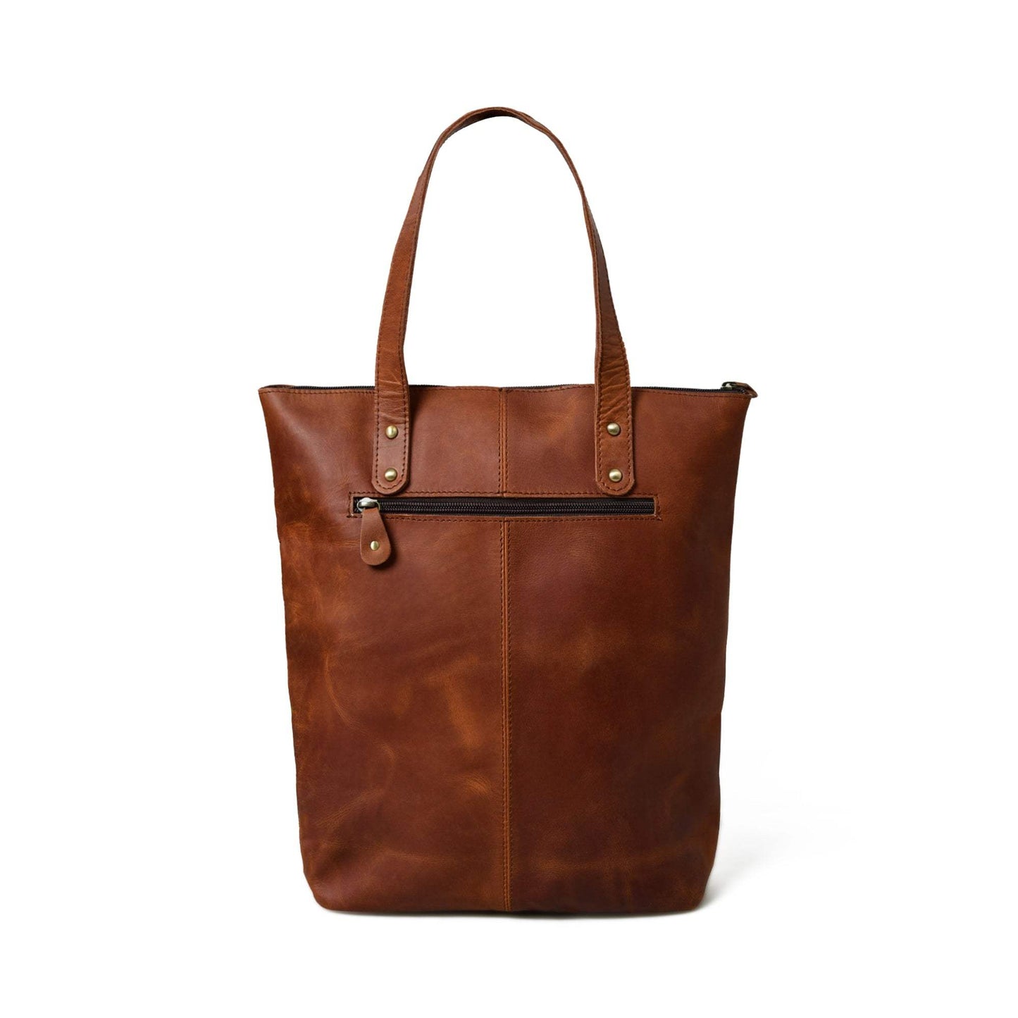Multicoloured Leather Tote Bag - Classy Leather Bags - Flyclothing LLC