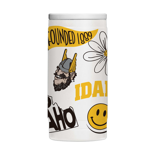 Idaho 12oz Native Powdercoat SlimCan Coolie - Logo Brands - Flyclothing LLC