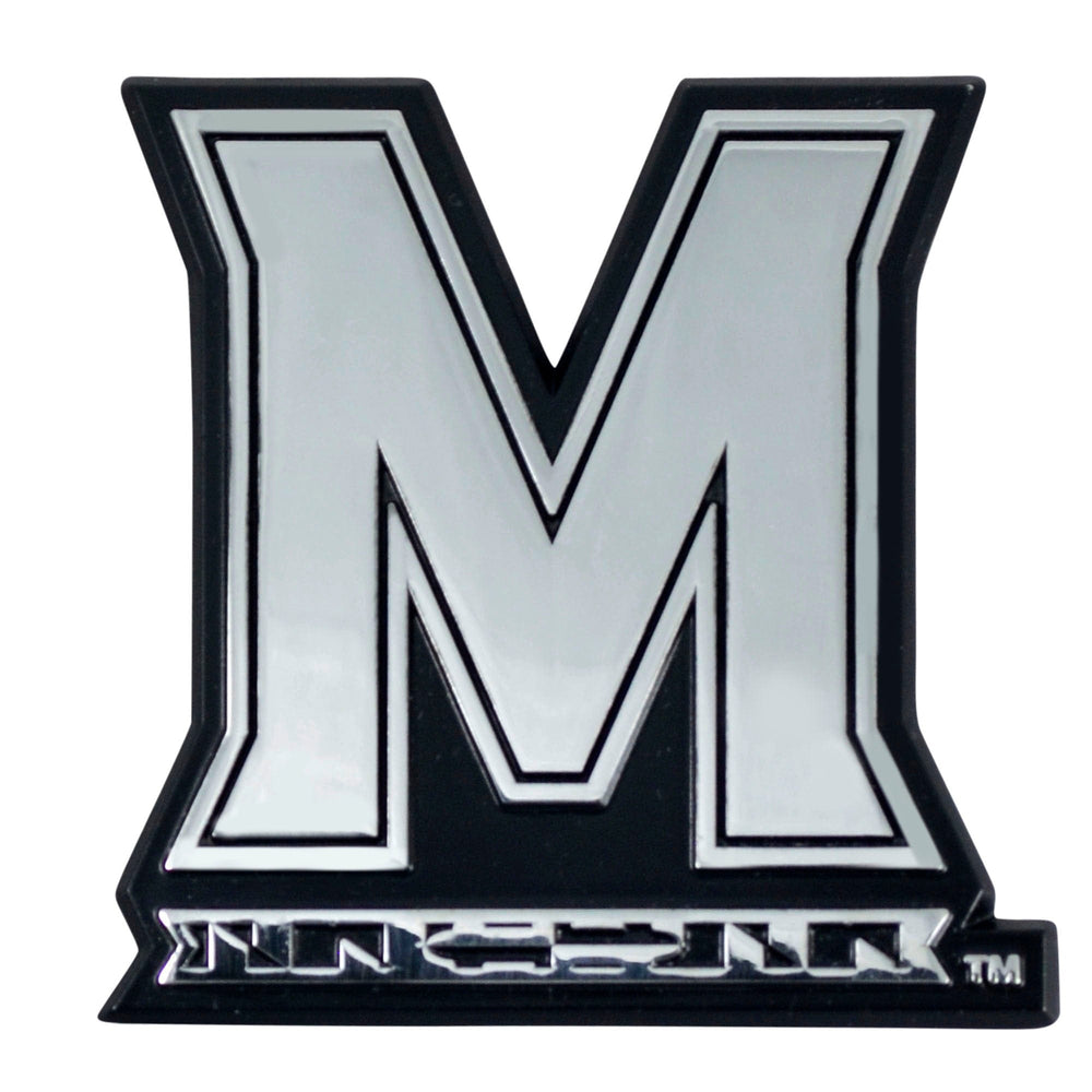 Maryland Terrapins 3D Chrome Metal Emblem - Maryland