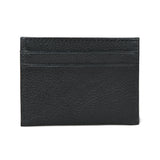 Minimalistic Black Cards Holder - Classy Leather Bags - Flyclothing LLC
