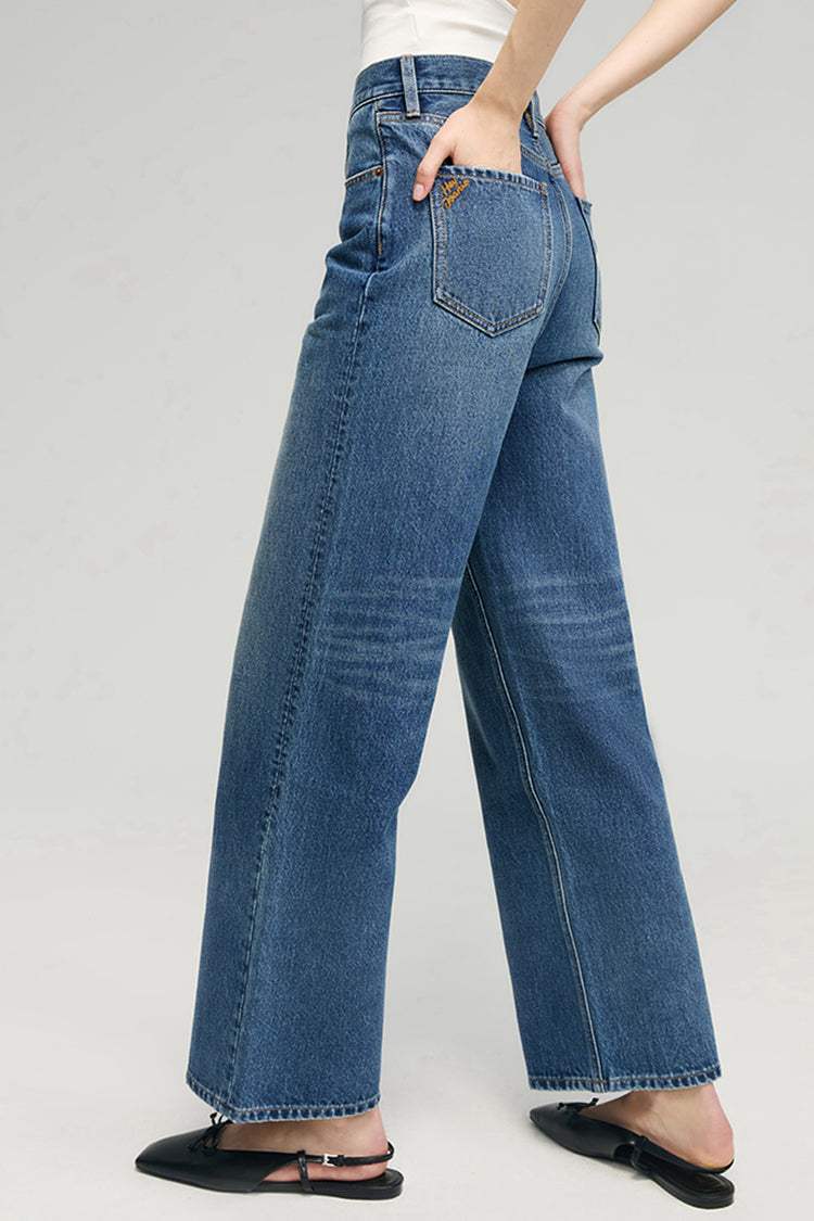 The Cityer Crop Wide Jeans HJ009 - Hey Joanie - Flyclothing LLC