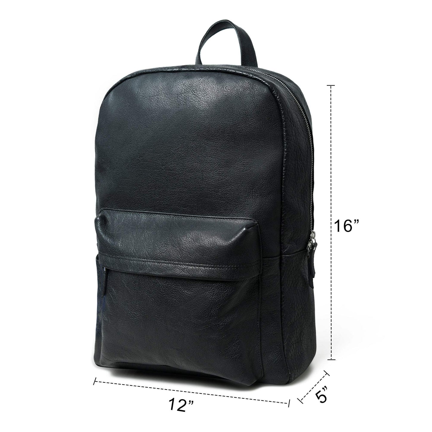 NoirTrek Leather Backpack 1.0 - Classy Leather Bags - Flyclothing LLC