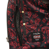 Kingsnake Men’s Motorcycle Leather Vest - First Manufacturing Company - Flyclothing LLC