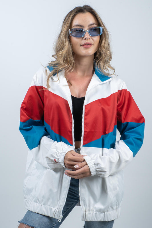 The Gust Buster | Retro USA Shinesty Windbreaker - Shinesty