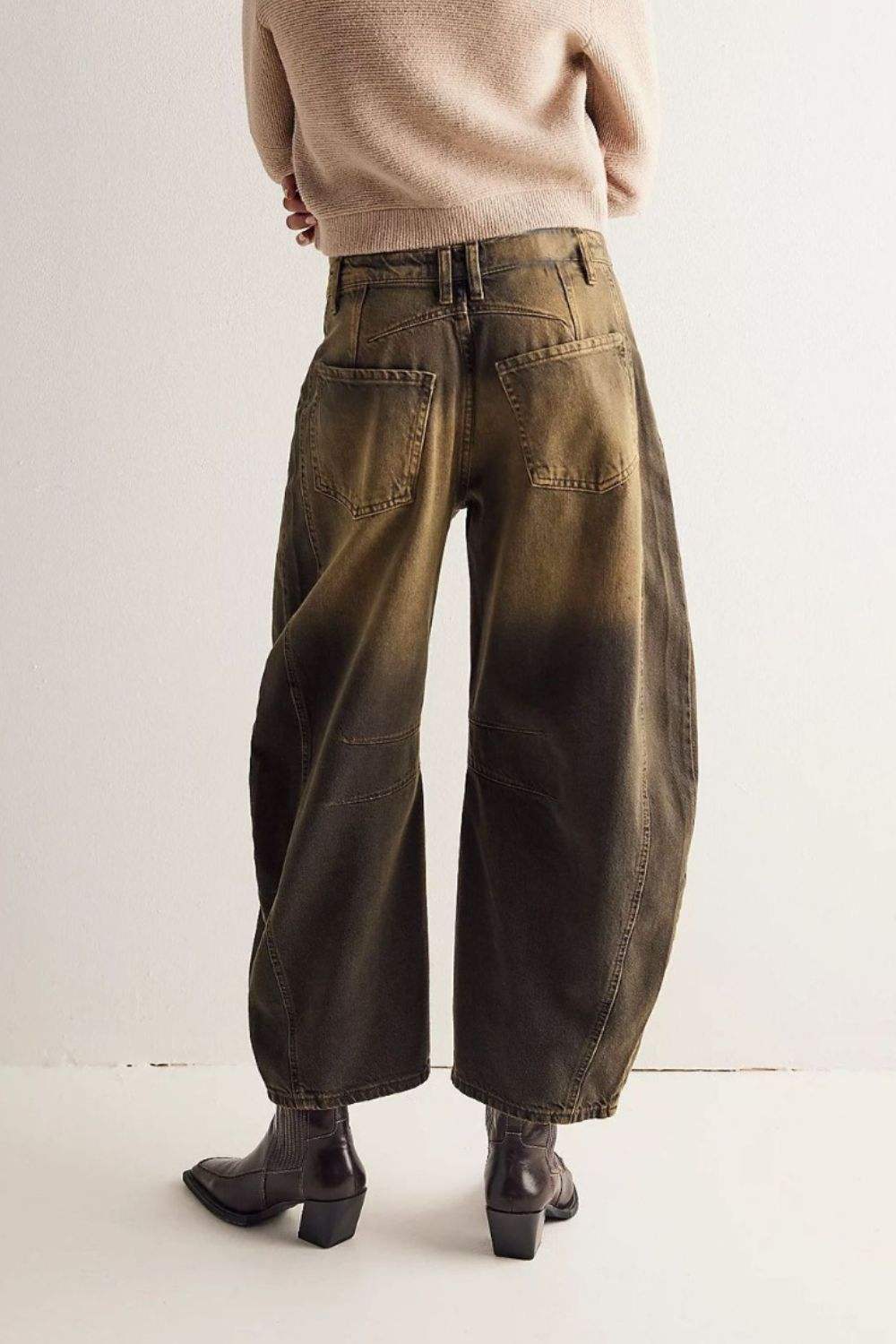 Wide Leg Jeans with Pockets - Trendsi - Flyclothing LLC