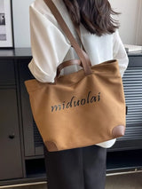 Casual Canvas Handbag - Trendsi - Flyclothing LLC