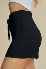 Basic Bae Full Size Air Scuba Drawstring High Waist Shorts - Trendsi - Flyclothing LLC