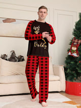 Full Size Family Matching Christmas Pajamas Set with Reindeer Graphic Plus Size - Trendsi - Flyclothing LLC