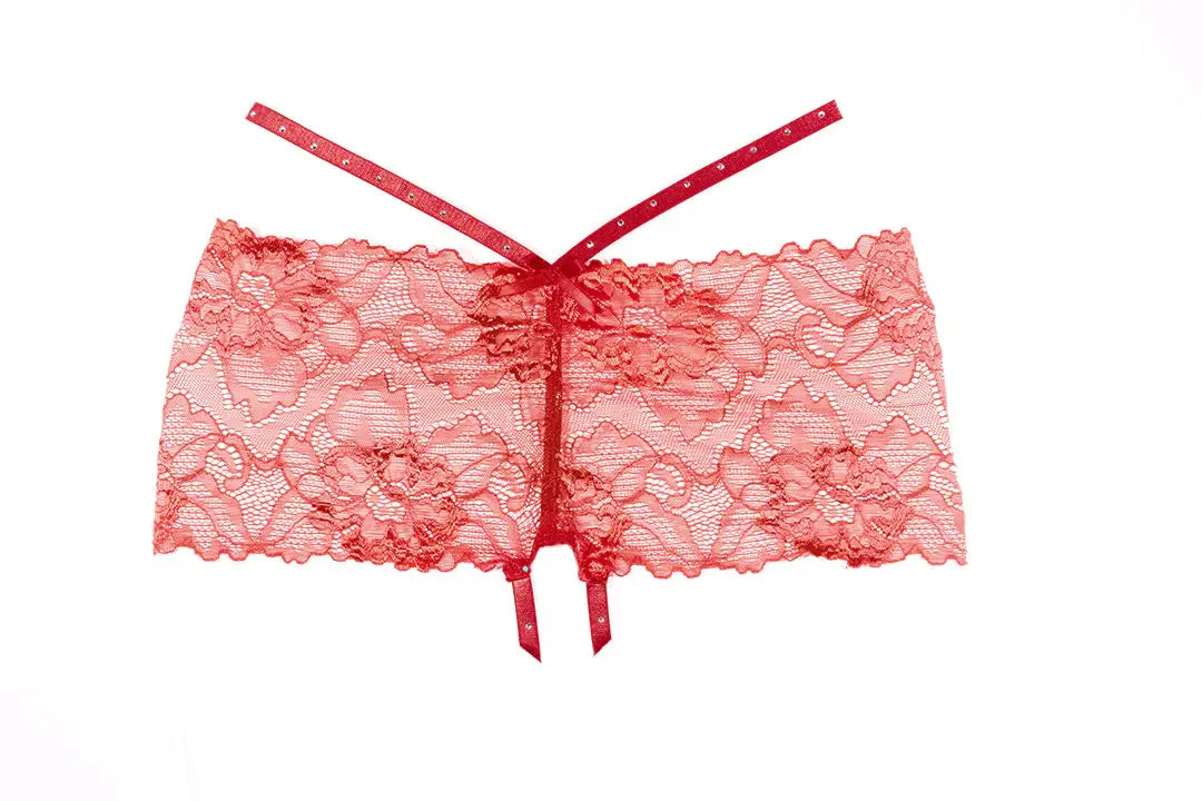 Allure Lingerie Kelly Crotchless Shorts - Allure Lingerie - Flyclothing LLC