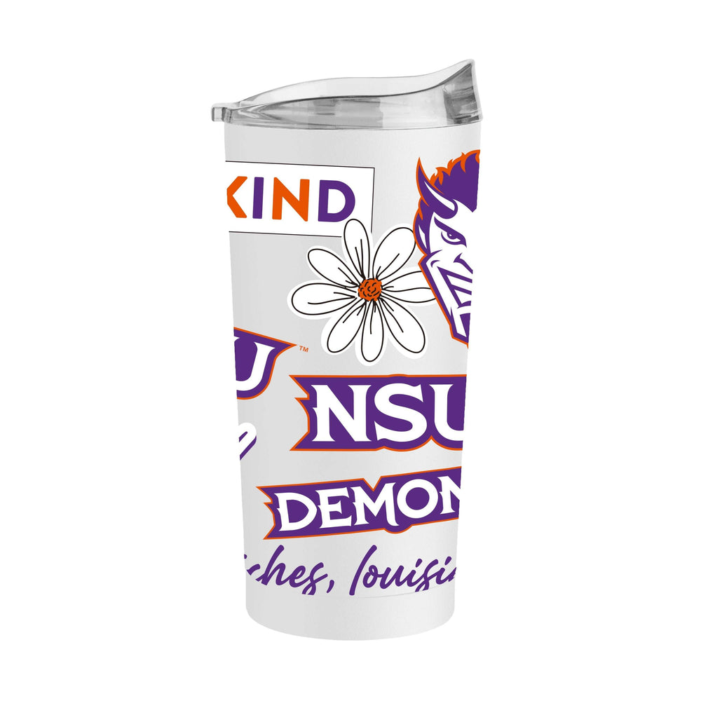 Northwestern State 20oz Native Powder Coat Tumbler - Logo Brands - Flyclothing LLC