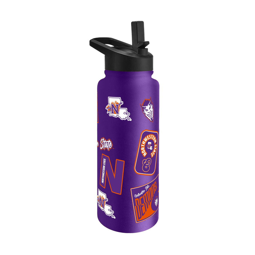 Northwestern State 34oz Dreamweave Quencher Bottle - Logo Brands - Flyclothing LLC