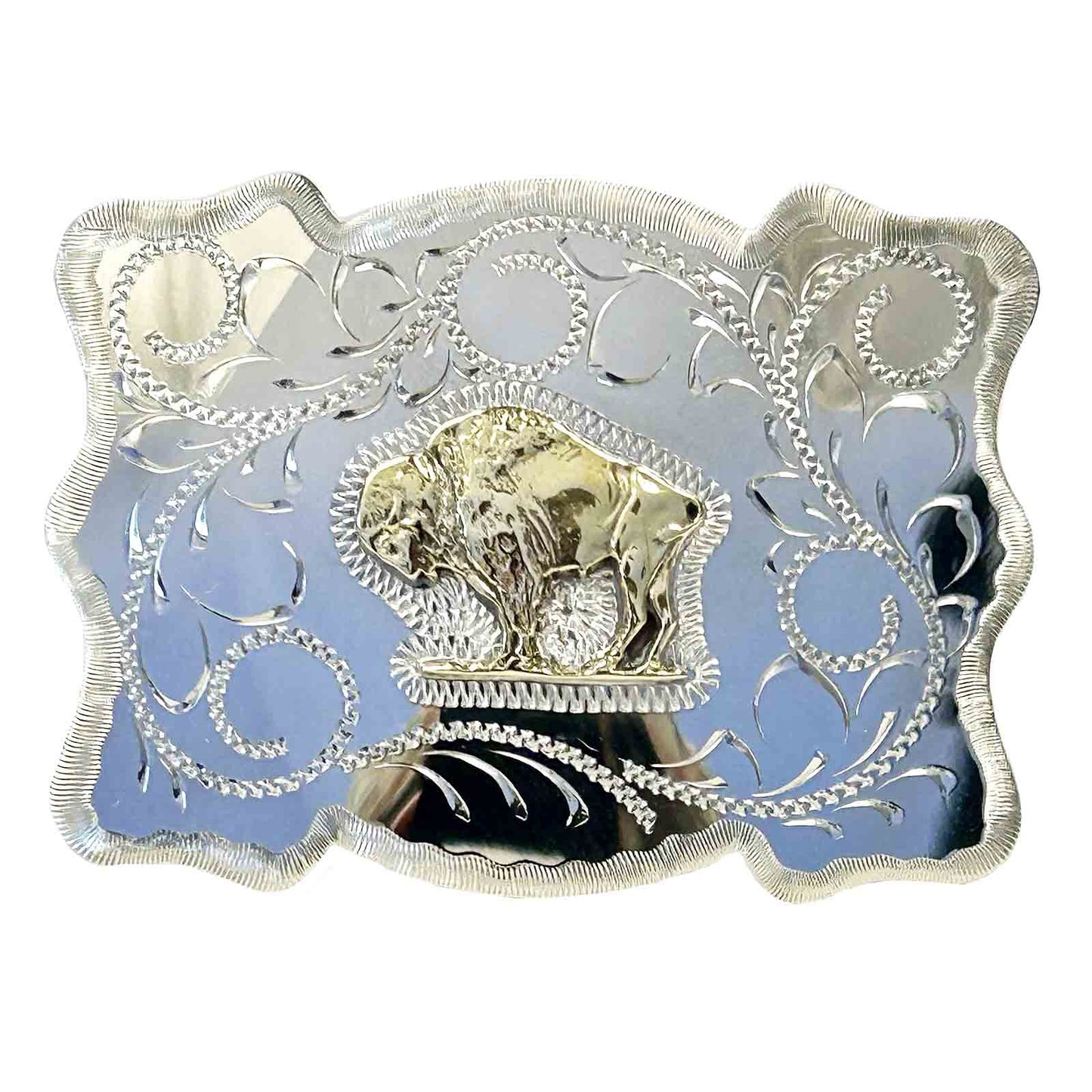 Rockmount Ranch Wear American Bison Western Belt Buckle - Rockmount Clothing - Flyclothing LLC