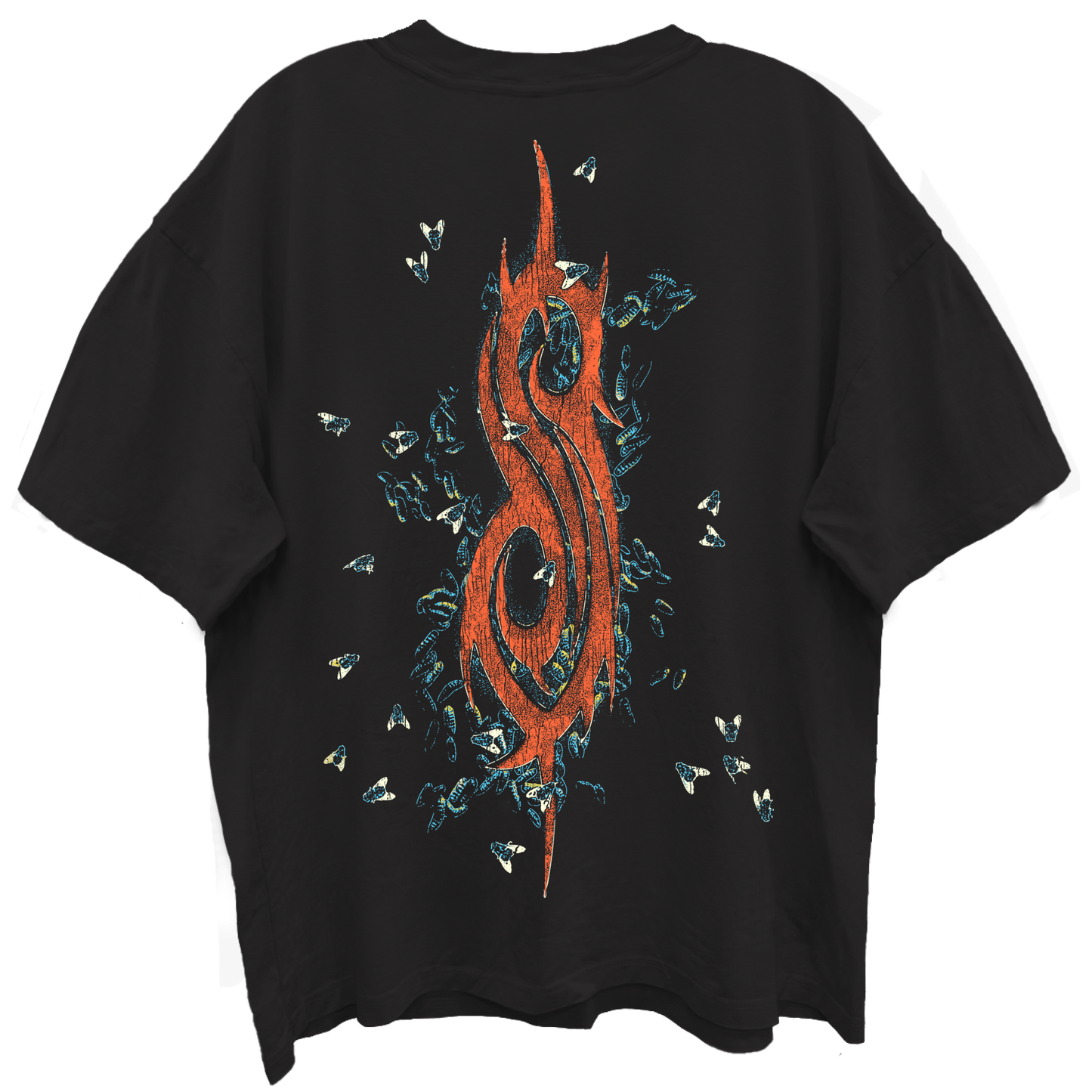 SLIPKNOT EVERGREEN FRONT/BACK GIANT VINTAGE LIMO BLACK T-SHIRT