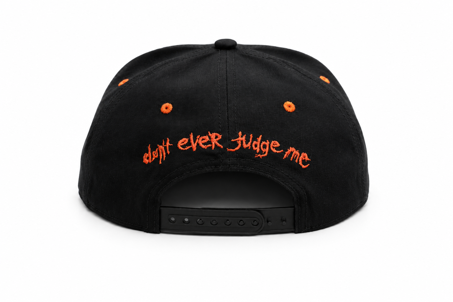Slipknot Snapback
3D/Flat Embroidery 
Sublimated Underbill Bill Black/Red  6 Panel Flatbill Cap