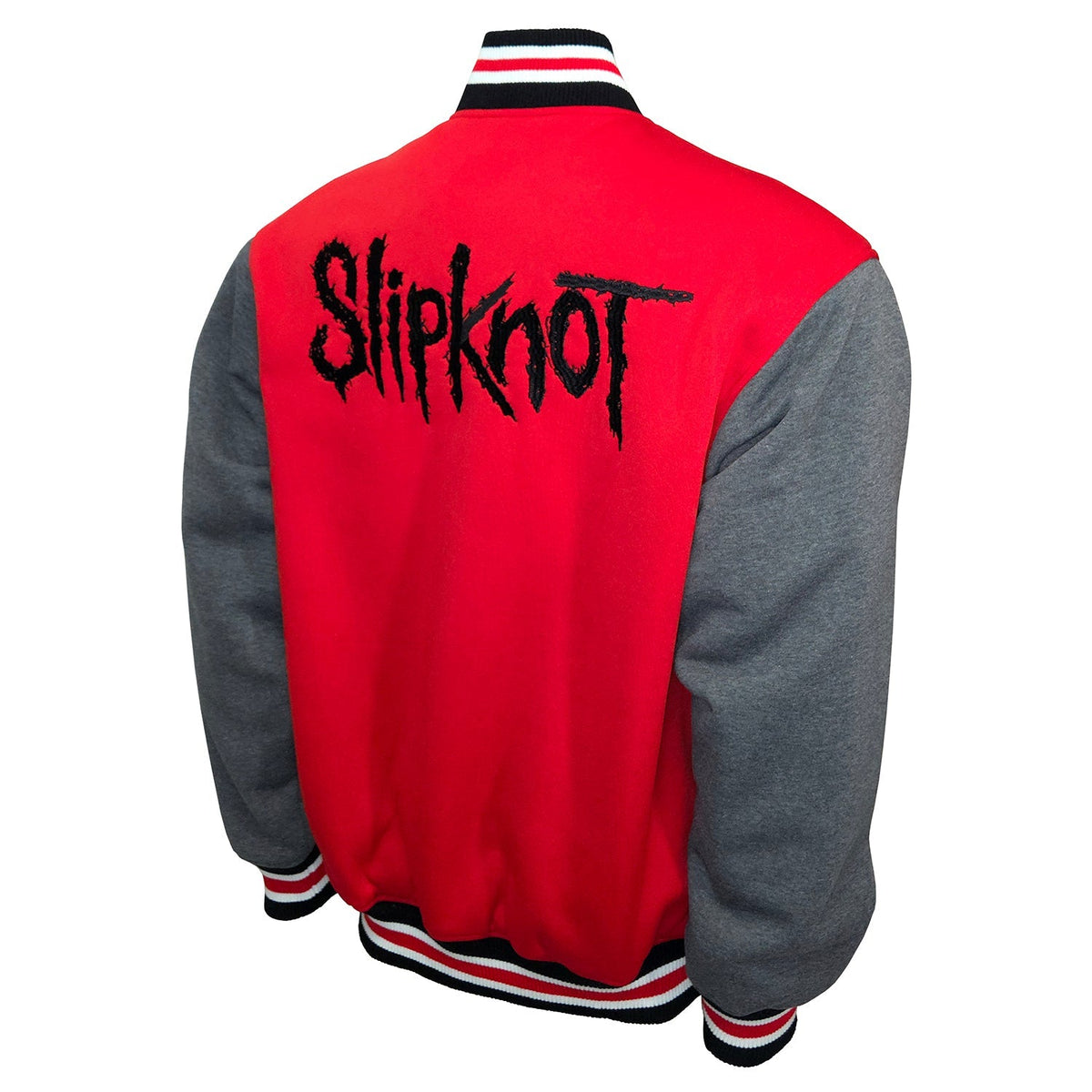 SLIPKNOT VARSITY FLEECE RED/CHARCOAL HEATHER SLEEVES