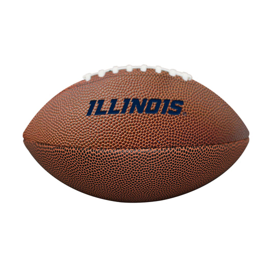 Illinois Mini Size Composite Football - Logo Brands - Flyclothing LLC