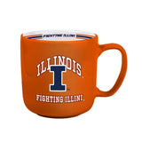 Illinois 15oz Stripe Mug - Logo Brands - Flyclothing LLC