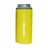 Illinois 12oz Cru Stacked Soft Touch Slim Coolie - Logo Brands - Flyclothing LLC