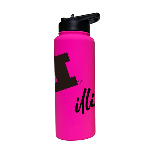 Illinois 34oz Electric Bold Soft Touch Quencher - Logo Brands - Flyclothing LLC