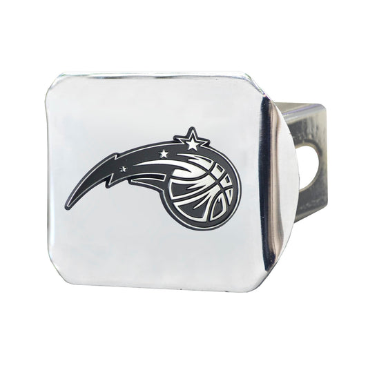 Orlando Magic Chrome Metal Hitch Cover with Chrome Metal 3D Emblem - Orlando Magic