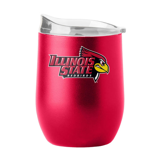 Illinois State 16oz Flipside Powder Coat Curved Bev - Logo Brands - Flyclothing LLC