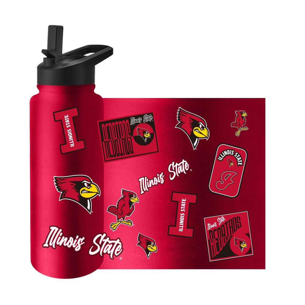 Illinois State 34oz Dreamweave Quencher Bottle - Logo Brands - Flyclothing LLC