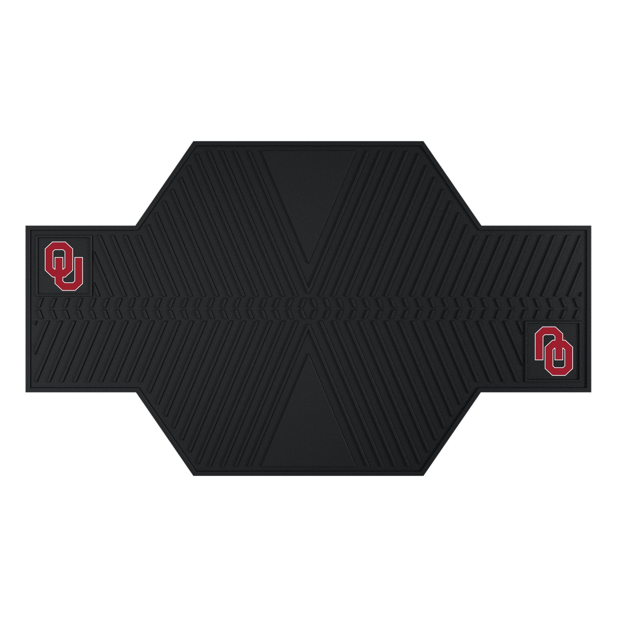 Oklahoma Sooners Motorcycle Mat - Oklahoma