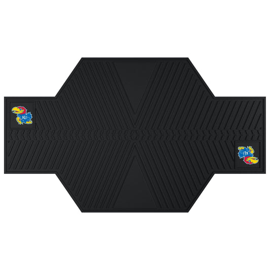 Kansas Jayhawks Motorcycle Mat - Kansas