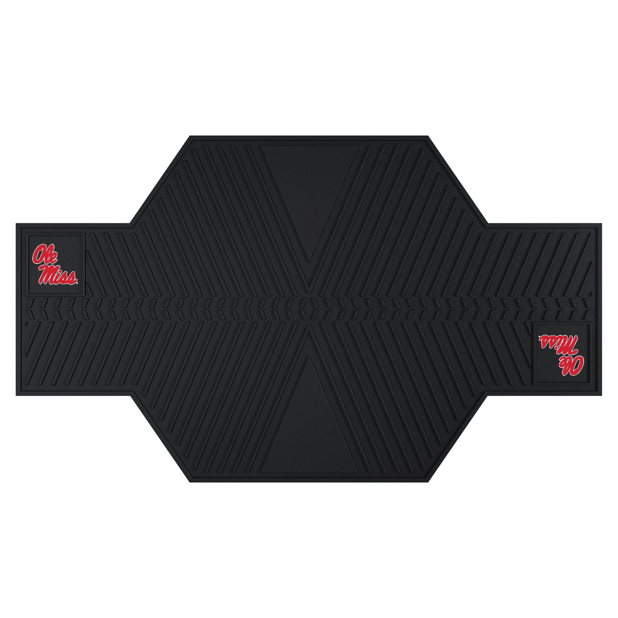 Ole Miss Rebels Motorcycle Mat - Ole Miss